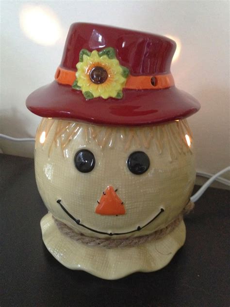 Scensty Gnome for Easter & Hey Tiger Lily Scent Brick Hand Painted 49 60 Scentsy Owl on Limb Full Size Wax Warmer Stone Color WORKS Style 26973 Complete 35. . Scentsy scarecrow warmer